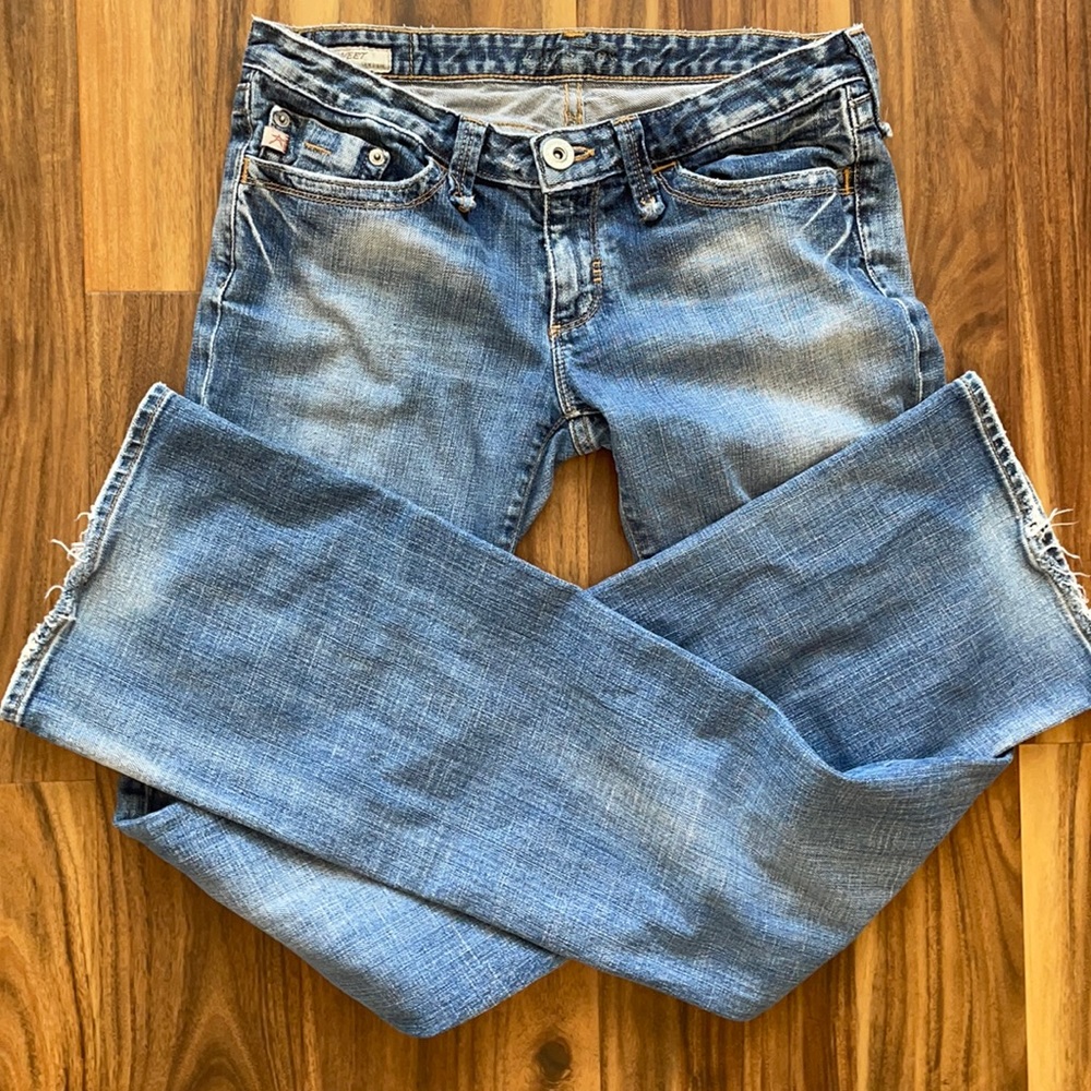 BIG STAR 28 denim blue jeans sweet low boot pocket